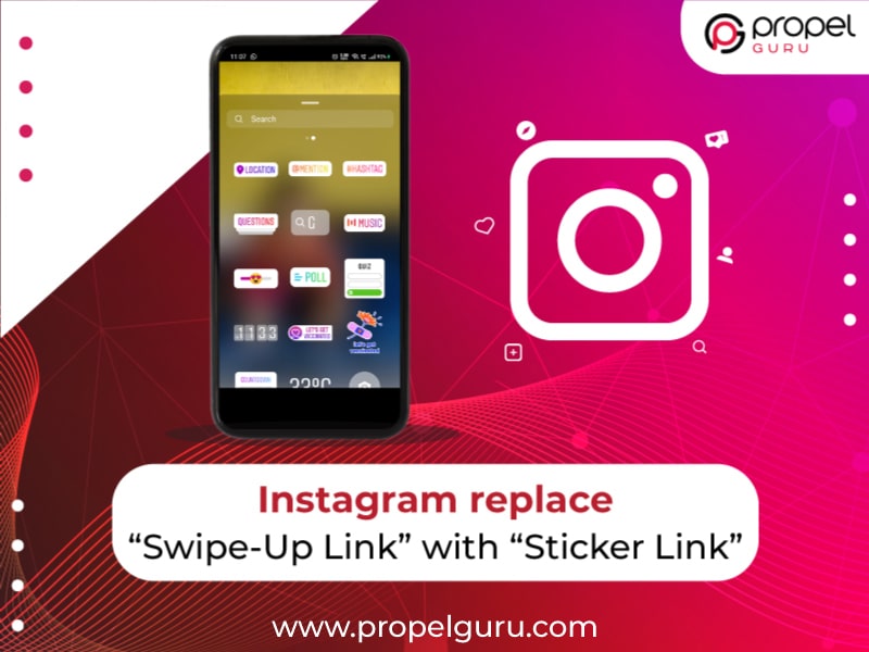 You are currently viewing Instagram Replace “Swipe-Up Link” With “Sticker Link”